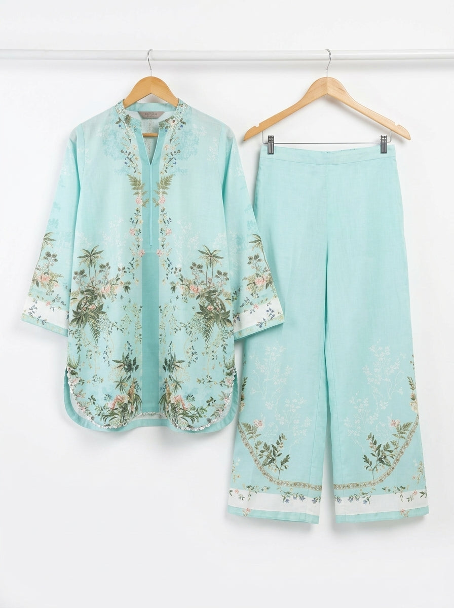 2-Piece Printed Suit