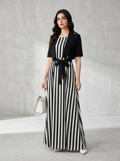 Floral Printed Maxi Dress Imported
