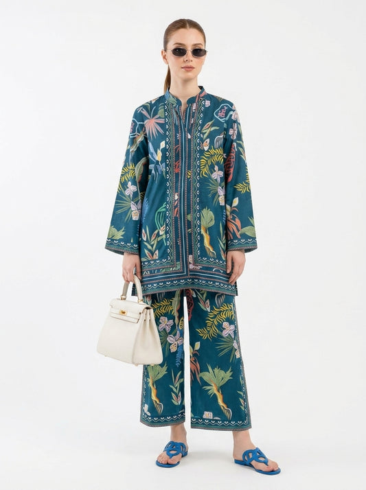 2-Piece Printed Suit
