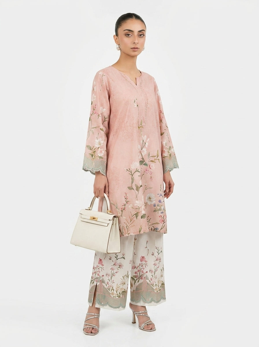 2-Piece Printed Suit