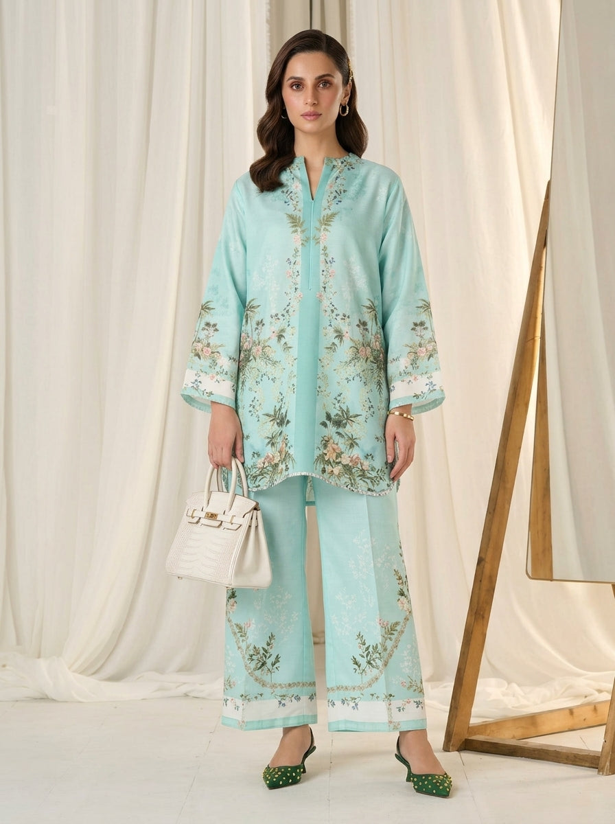 2-Piece Printed Suit