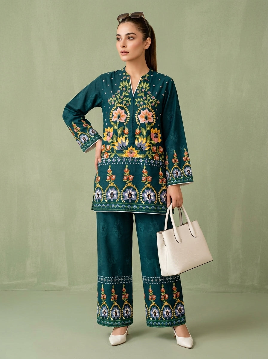 2-Piece Printed Suit