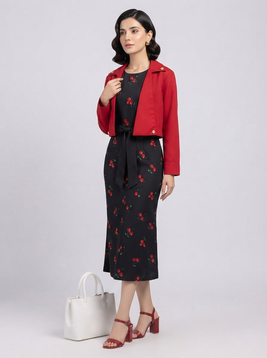 Floral Printed Maxi Dress Imported