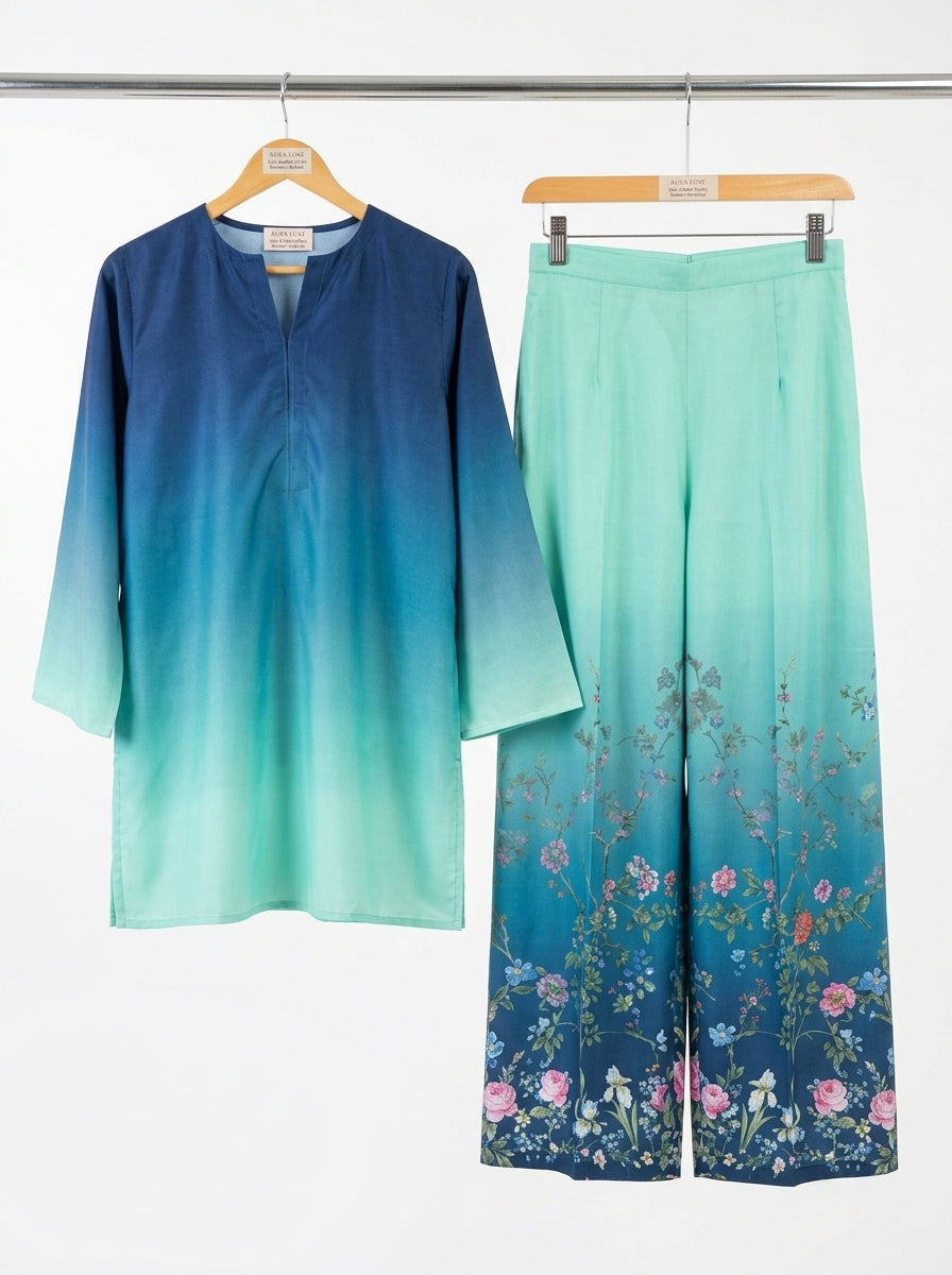 2-Piece Printed Suit