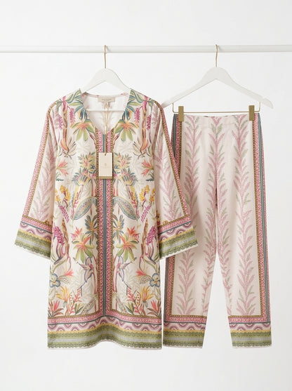 2-Piece Printed Suit