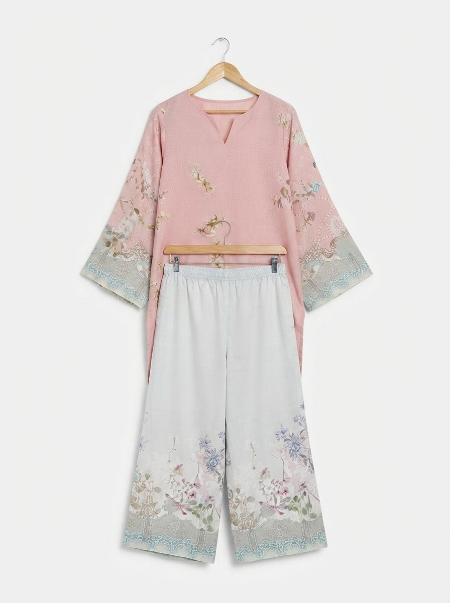 2-Piece Printed Suit
