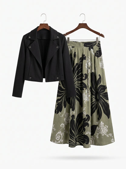 Floral Printed Maxi Dress Imported